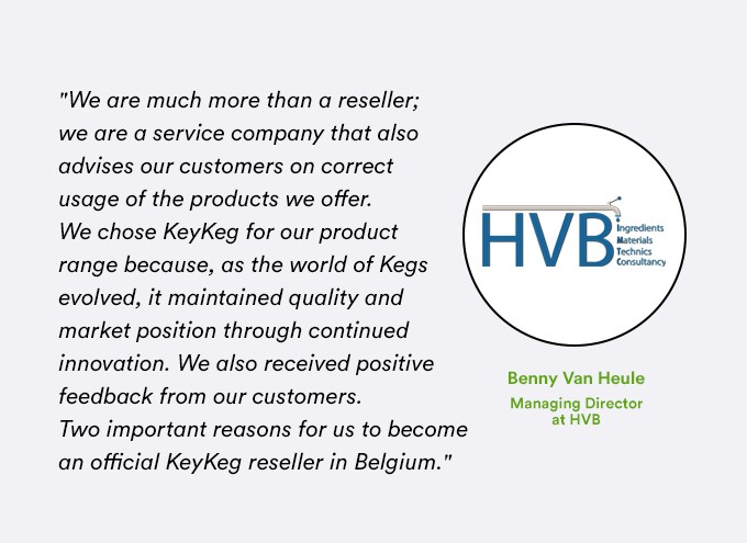 Benny Van Heule, Managing Director at HVB testimonial