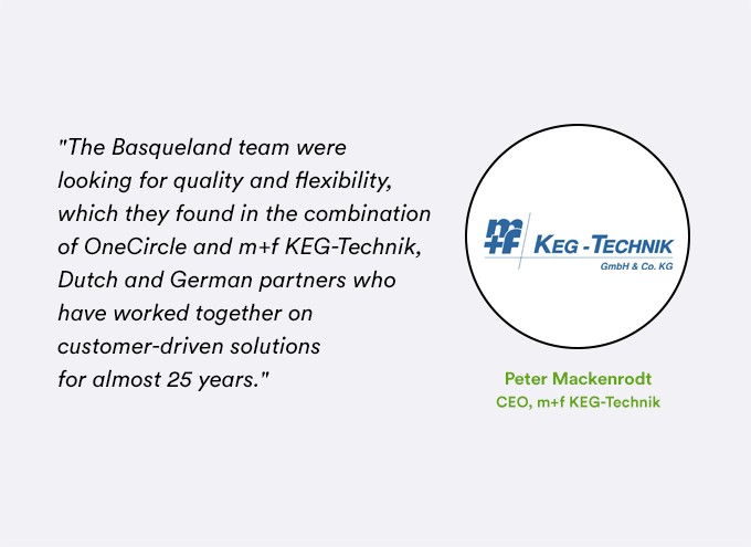 Peter Mackenrodt, CEO, m+f KEG-Technik testimonial